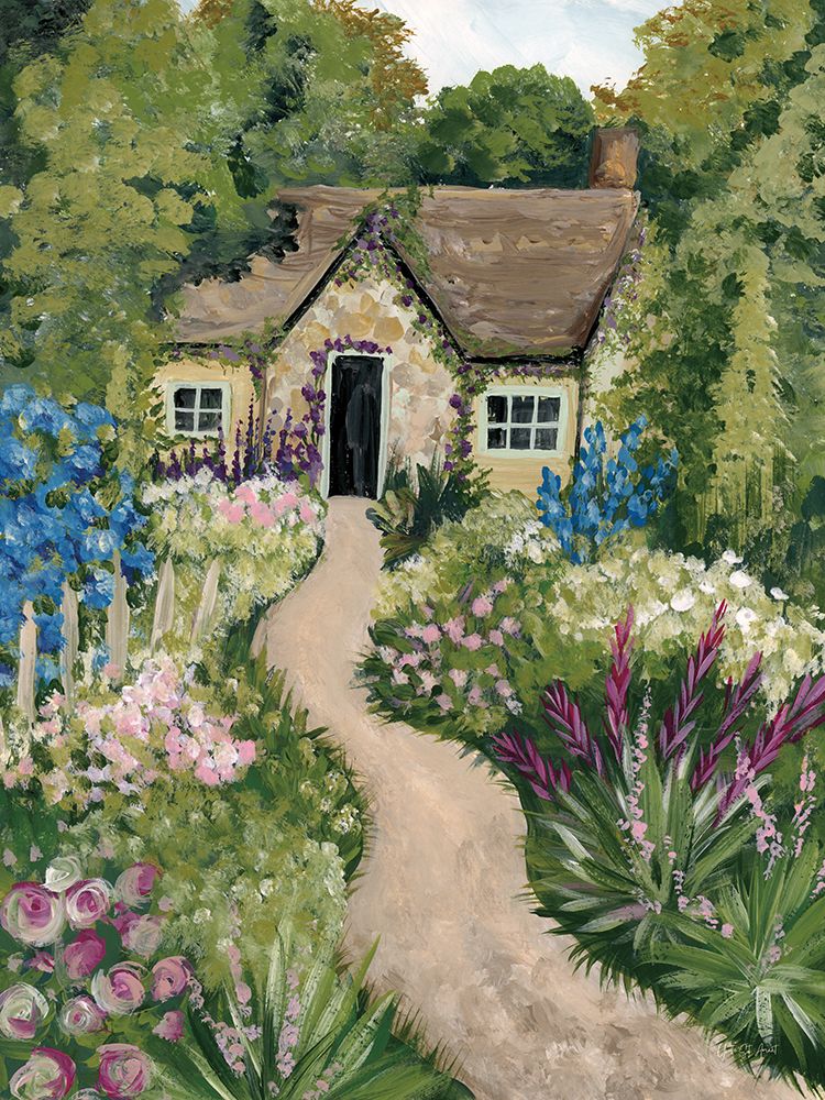 Country Cottage II art print by Yvette St. Amant for $57.95 CAD
