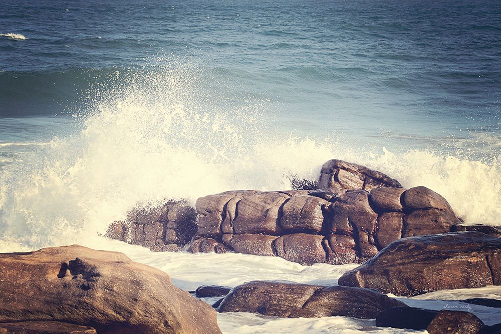Crashing Waves art print by Sharon Vardy for $57.95 CAD