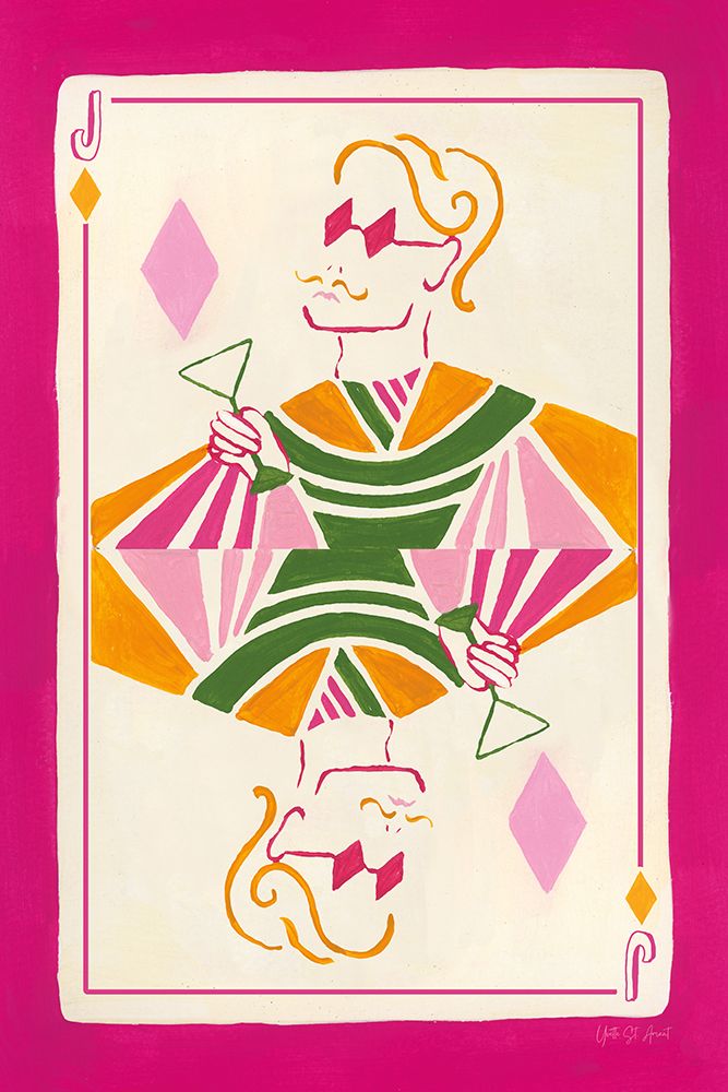 Jack of Diamonds art print by Yvette St. Amant for $57.95 CAD
