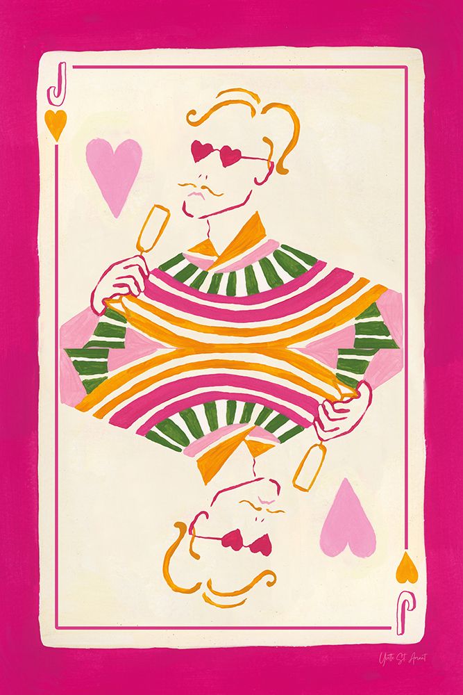 Jack of Hearts art print by Yvette St. Amant for $57.95 CAD