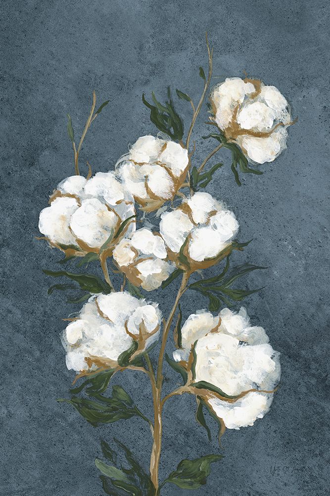 Vintage Stems of Cotton Denim art print by Yvette St. Amant for $57.95 CAD