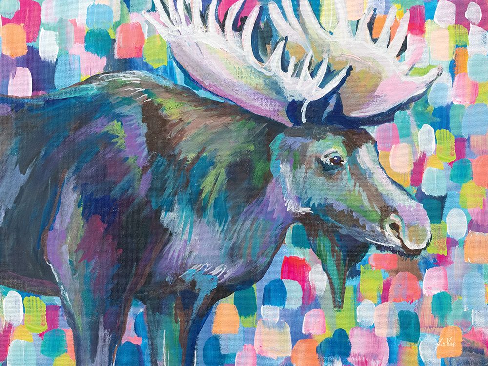 Moose Magic art print by Jeanette Vertentes for $57.95 CAD
