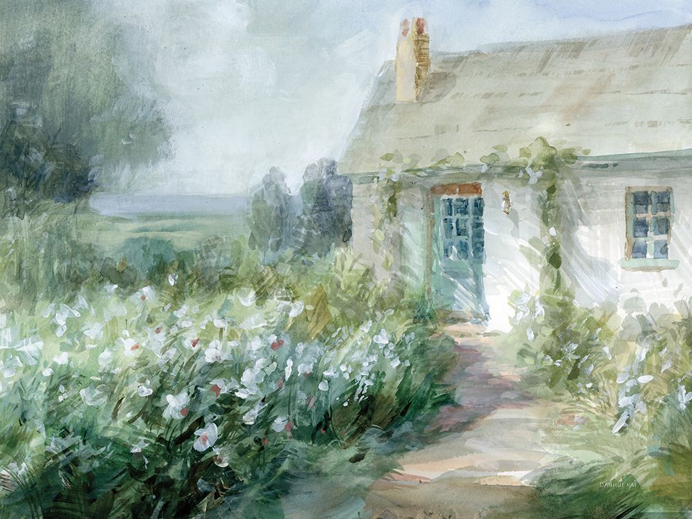 Serene Cottage art print by Danhui Nai for $57.95 CAD