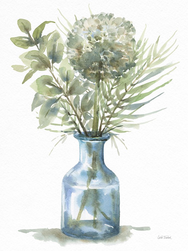 Blue Vase art print by Leslie Trimbach for $57.95 CAD