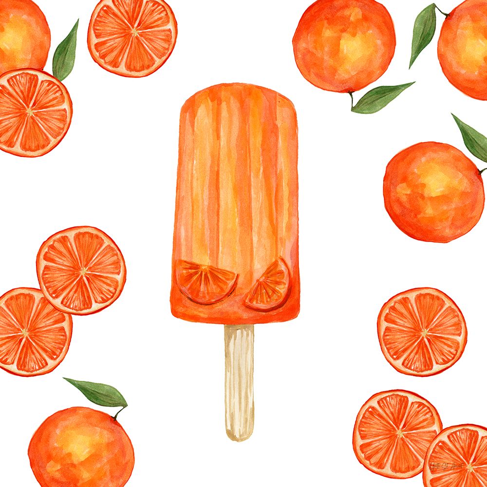 Fruity Popsicles III art print by Yvette St. Amant for $57.95 CAD