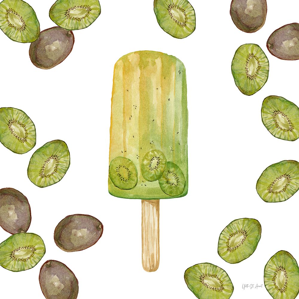 Fruity Popsicles IV art print by Yvette St. Amant for $57.95 CAD
