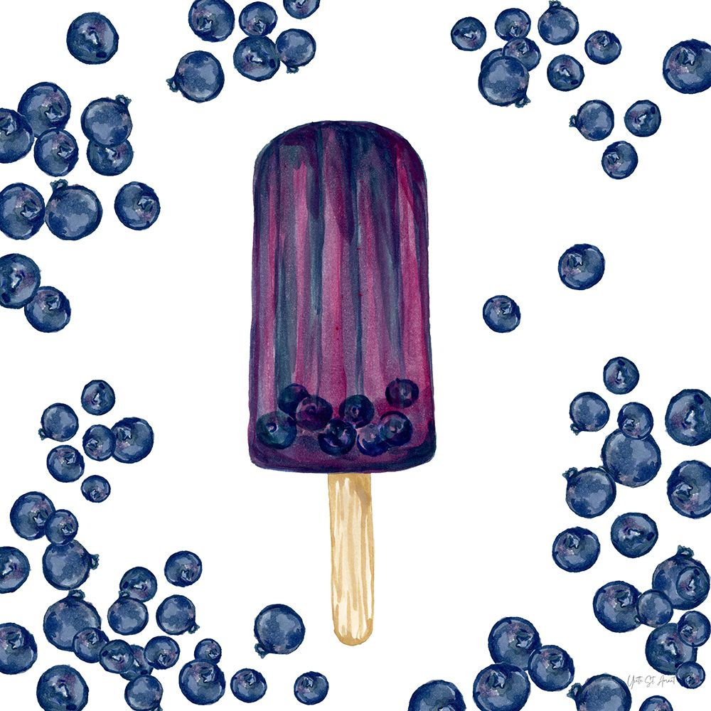 Fruity Popsicles VI art print by Yvette St. Amant for $57.95 CAD