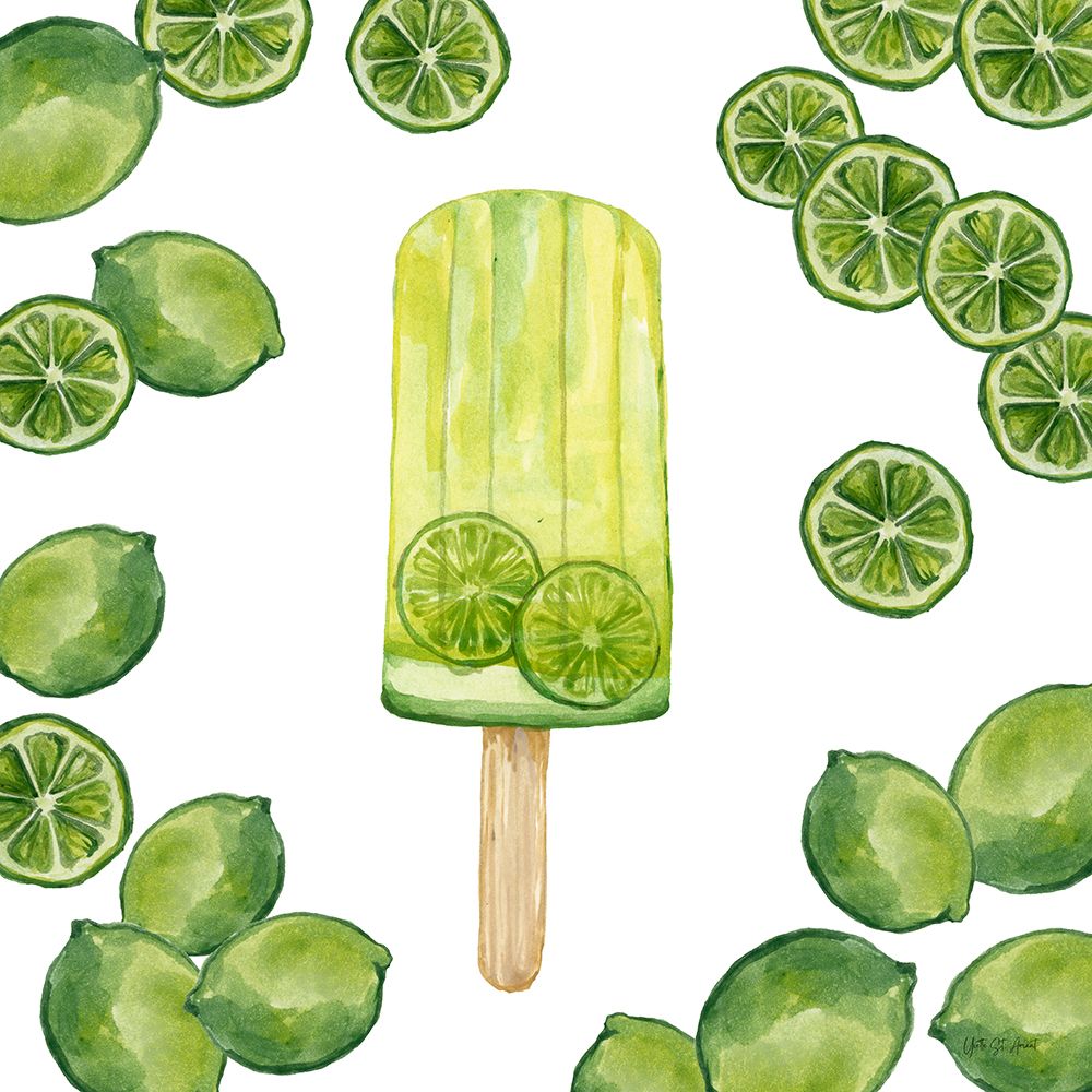 Fruity Popsicles VIII art print by Yvette St. Amant for $57.95 CAD