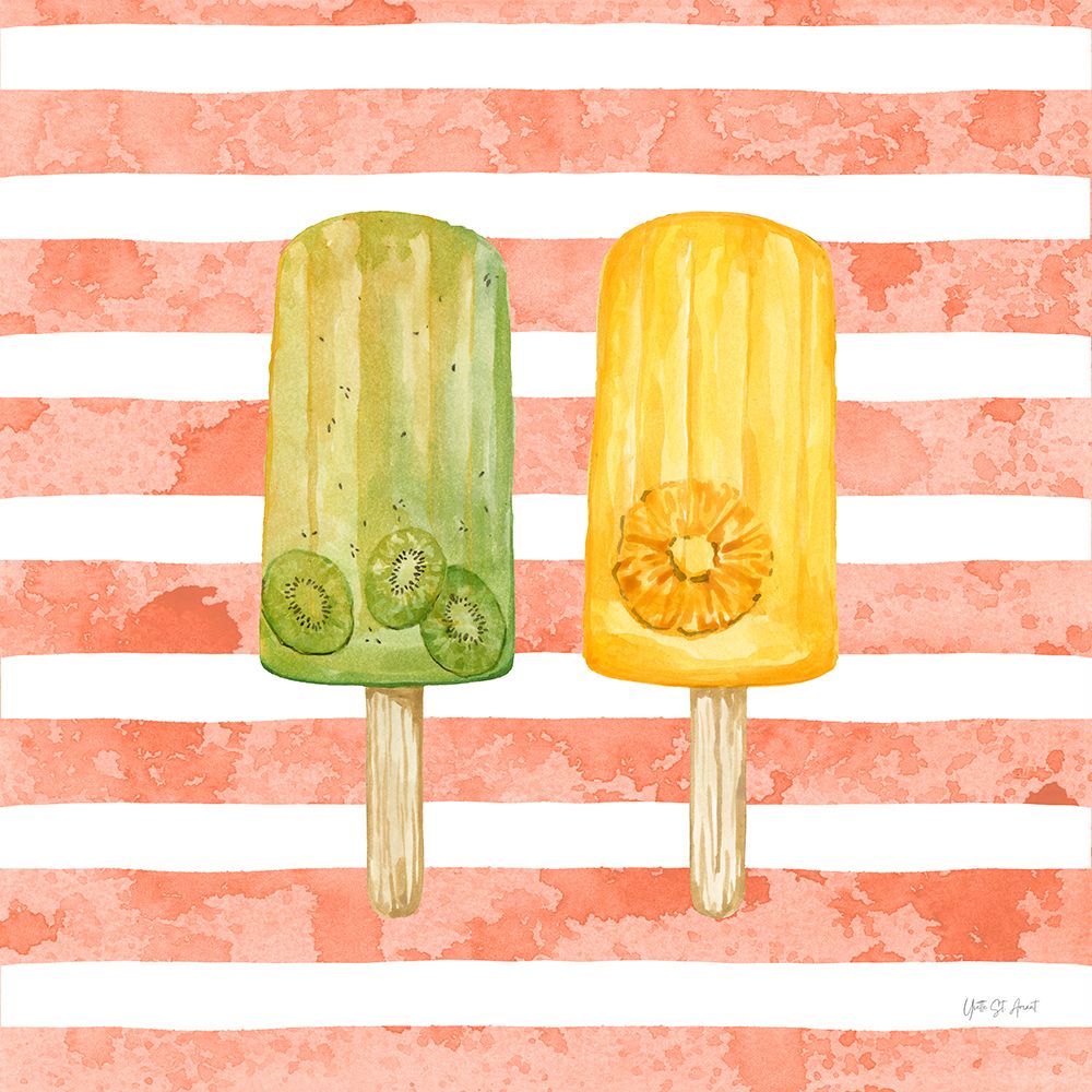 Fruity Popsicles XIII art print by Yvette St. Amant for $57.95 CAD