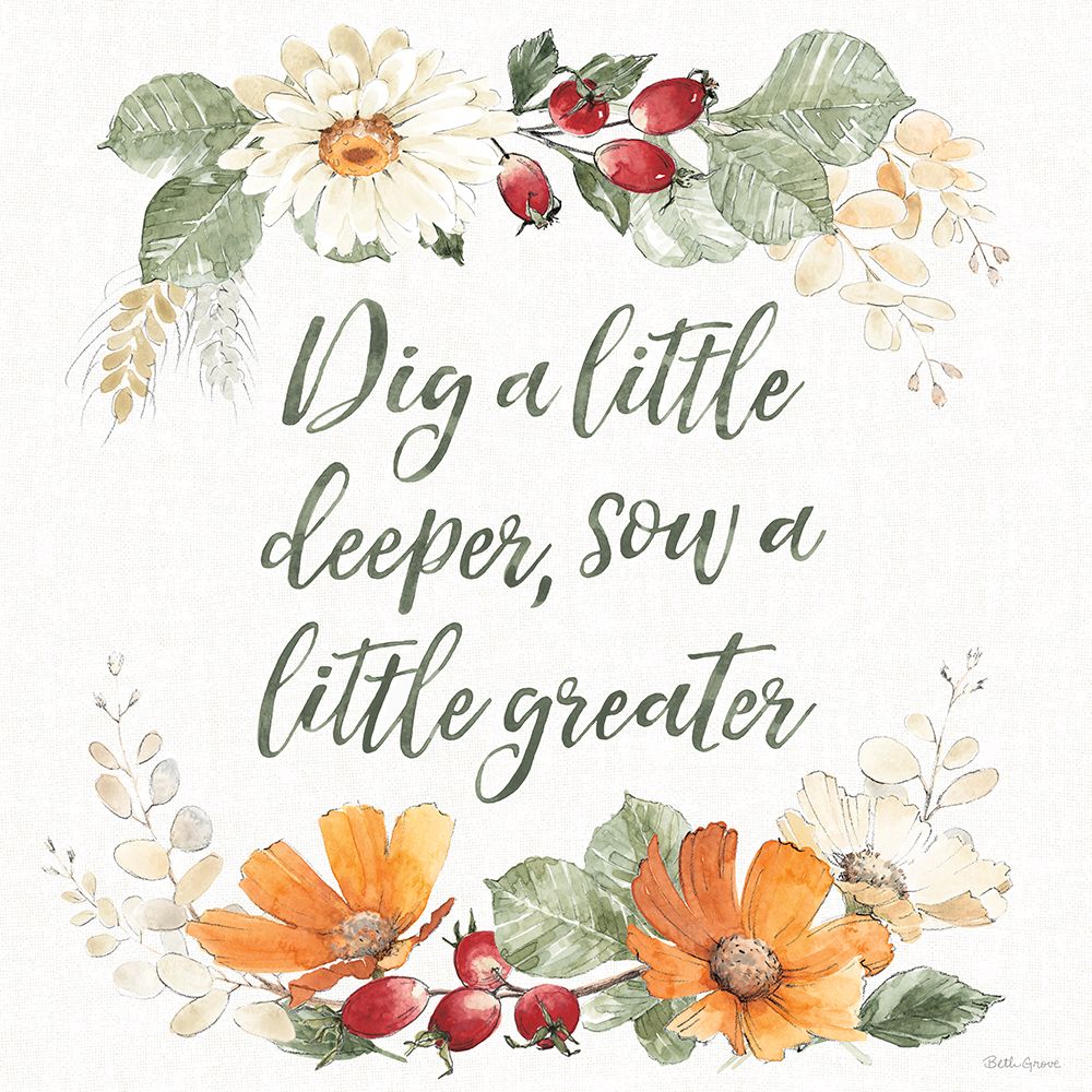 Simple Harvest XII art print by Beth Grove for $57.95 CAD