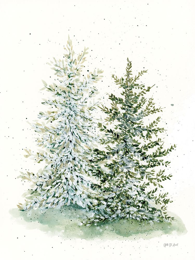 Winter Pine art print by Yvette St. Amant for $57.95 CAD