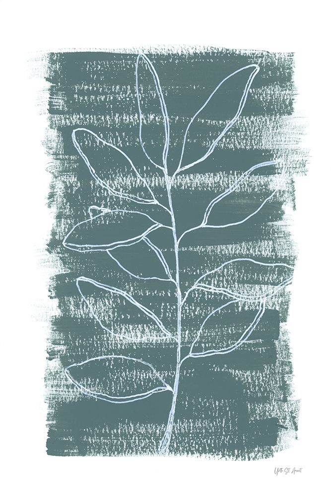 Simple Sprigs of Bay Leaf art print by Yvette St. Amant for $57.95 CAD