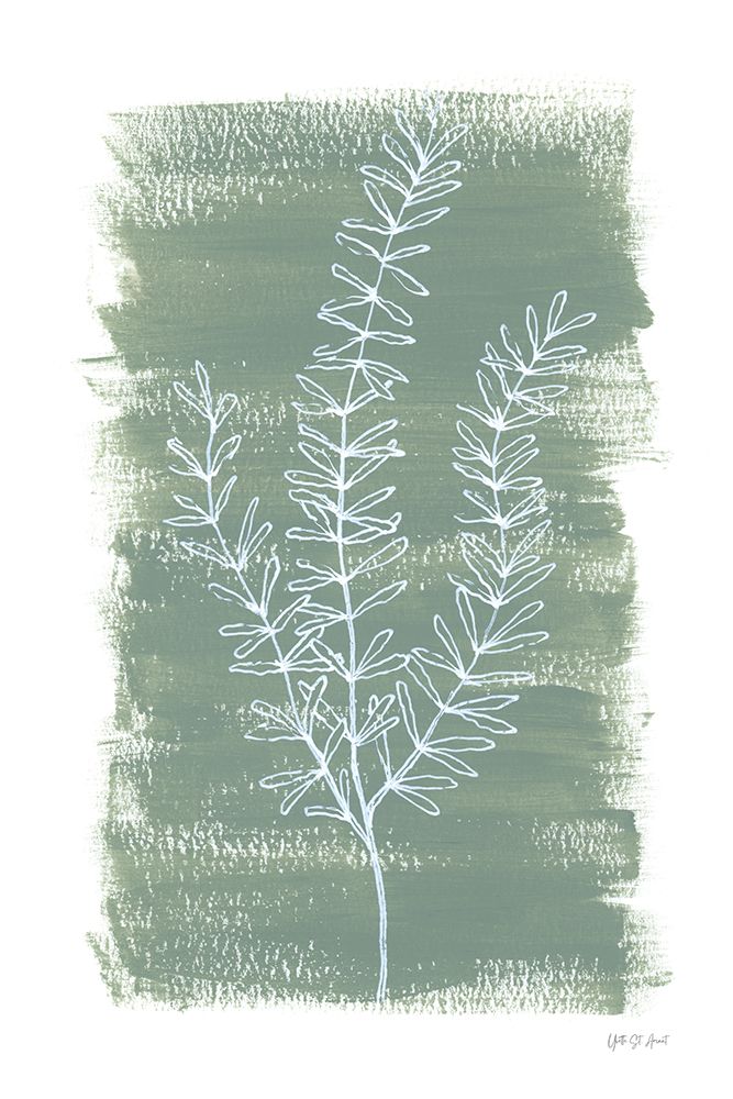 Simple Sprigs of Rosemary art print by Yvette St. Amant for $57.95 CAD