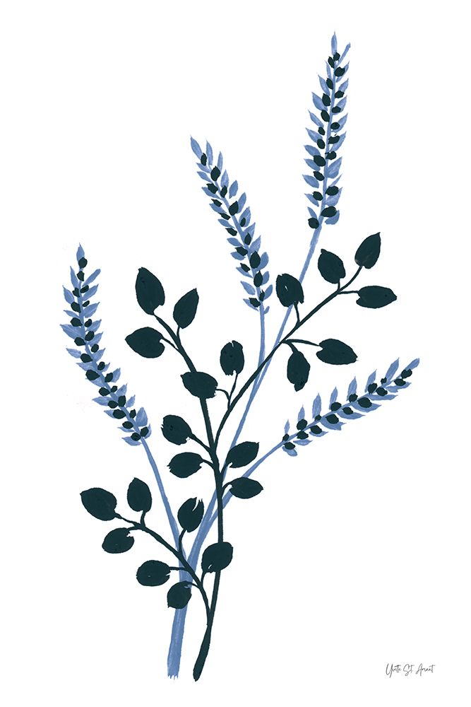 French Country Botanicals I art print by Yvette St. Amant for $57.95 CAD