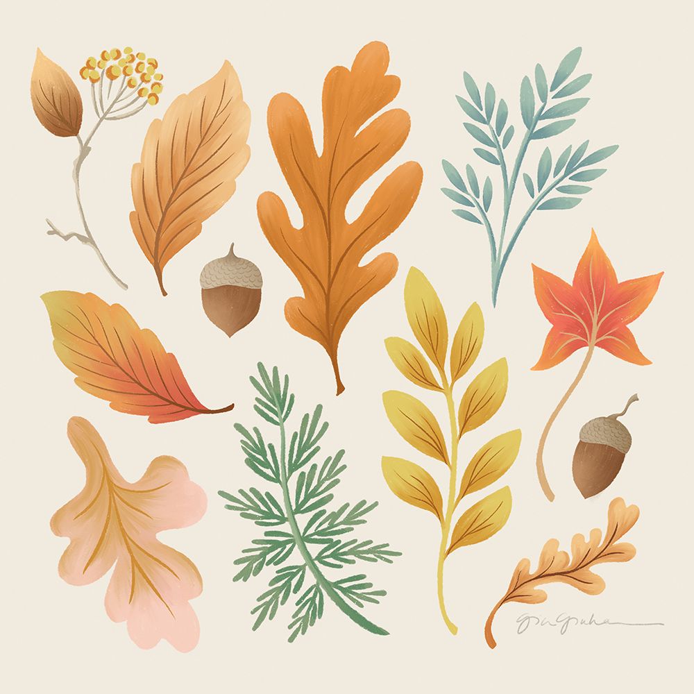 Fall Magic II art print by Gia Graham for $57.95 CAD