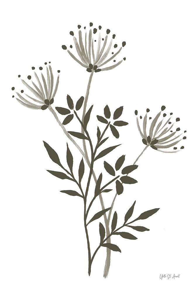 French Country Botanicals Neutral II art print by Yvette St. Amant for $57.95 CAD