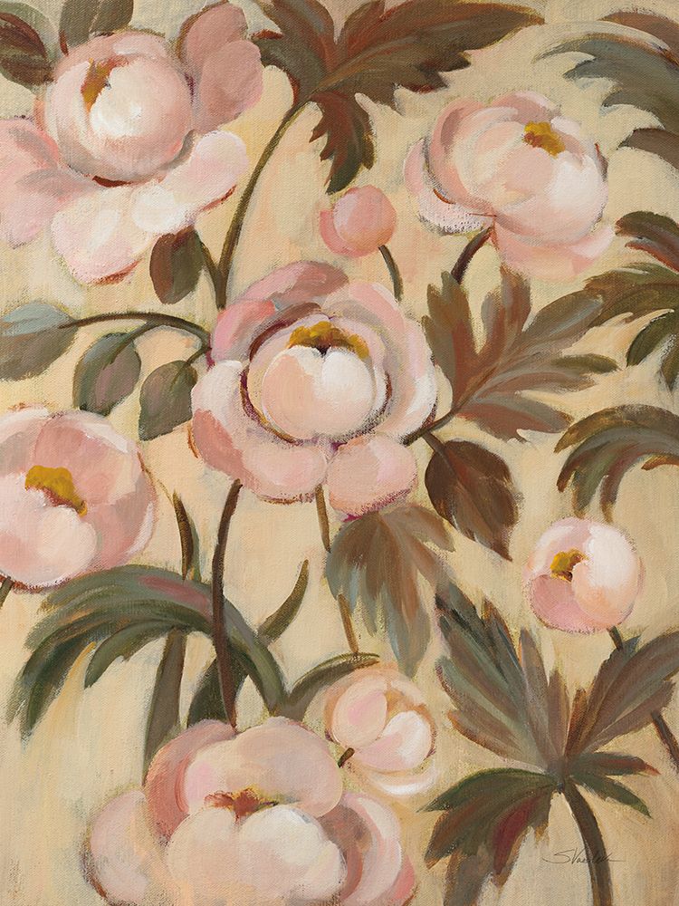 Garden Peonies I art print by Silvia Vassileva for $57.95 CAD