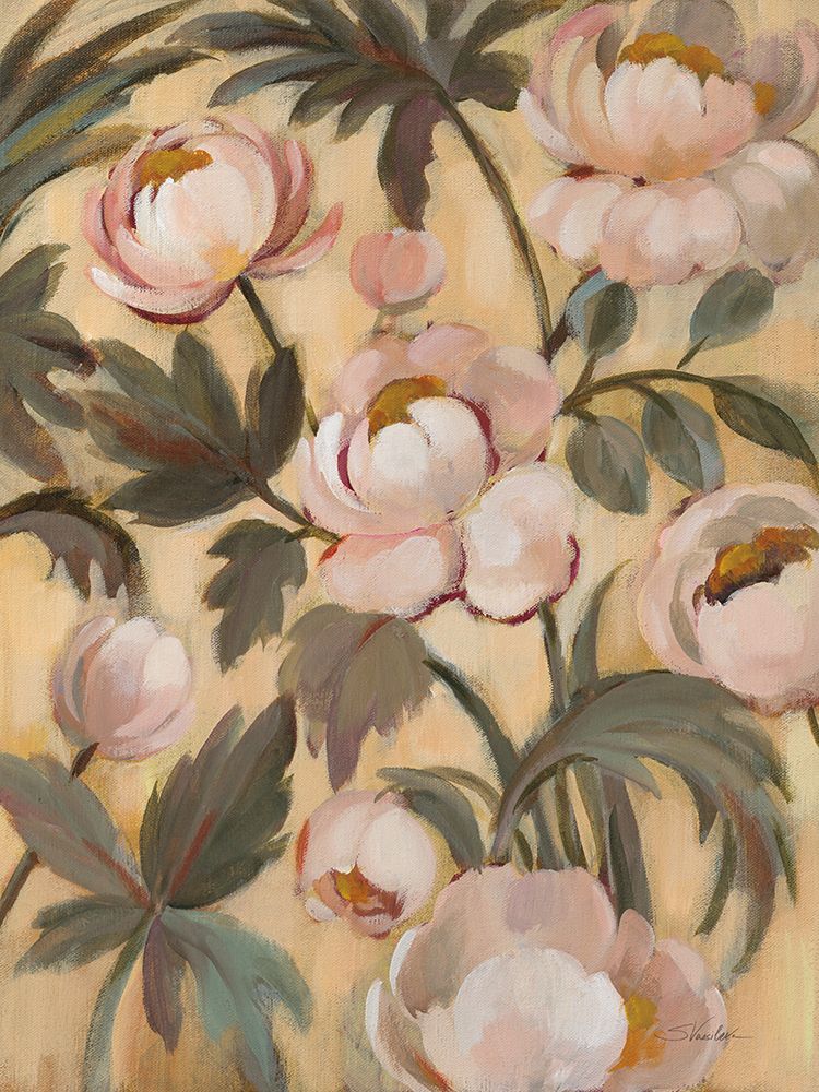 Garden Peonies II art print by Silvia Vassileva for $57.95 CAD