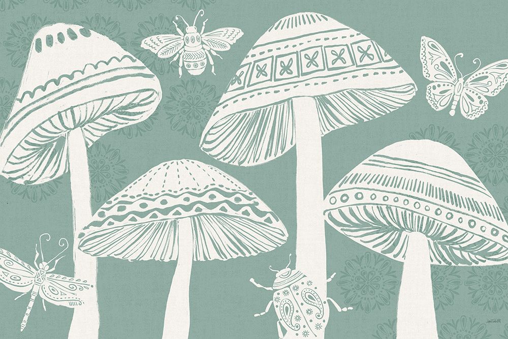 Bugs And Botanicals I art print by Anne Tavoletti for $57.95 CAD