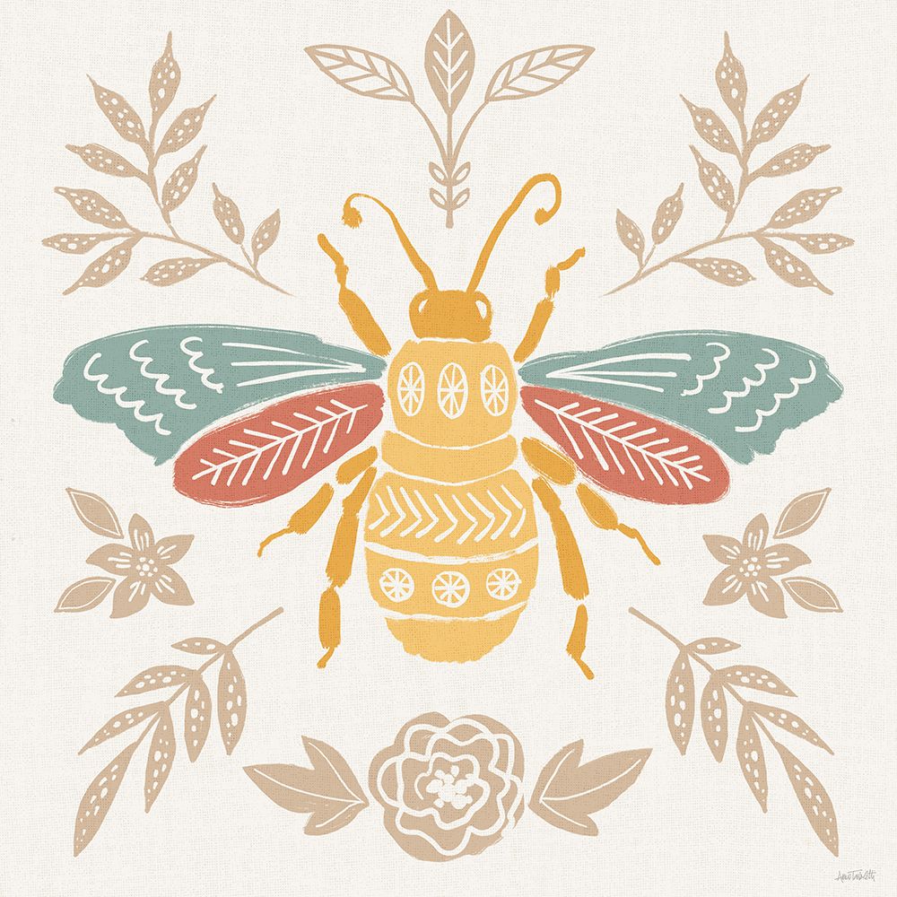 Bugs And Botanicals VII Color art print by Anne Tavoletti for $57.95 CAD