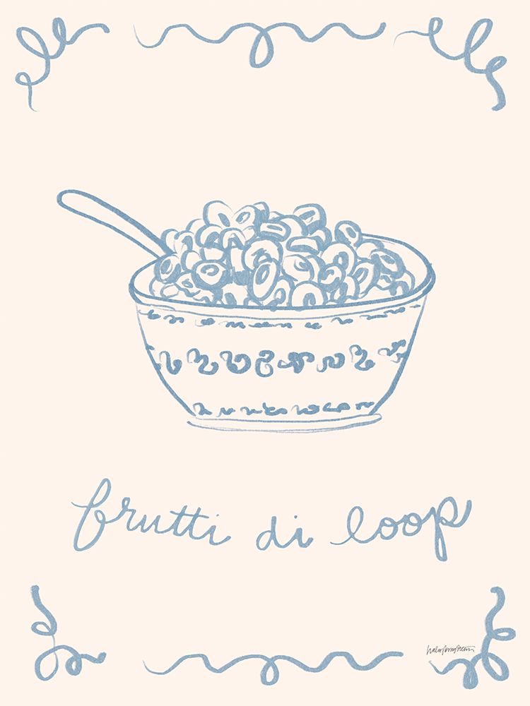 Frutti Di Loop art print by Haley Knighten for $57.95 CAD