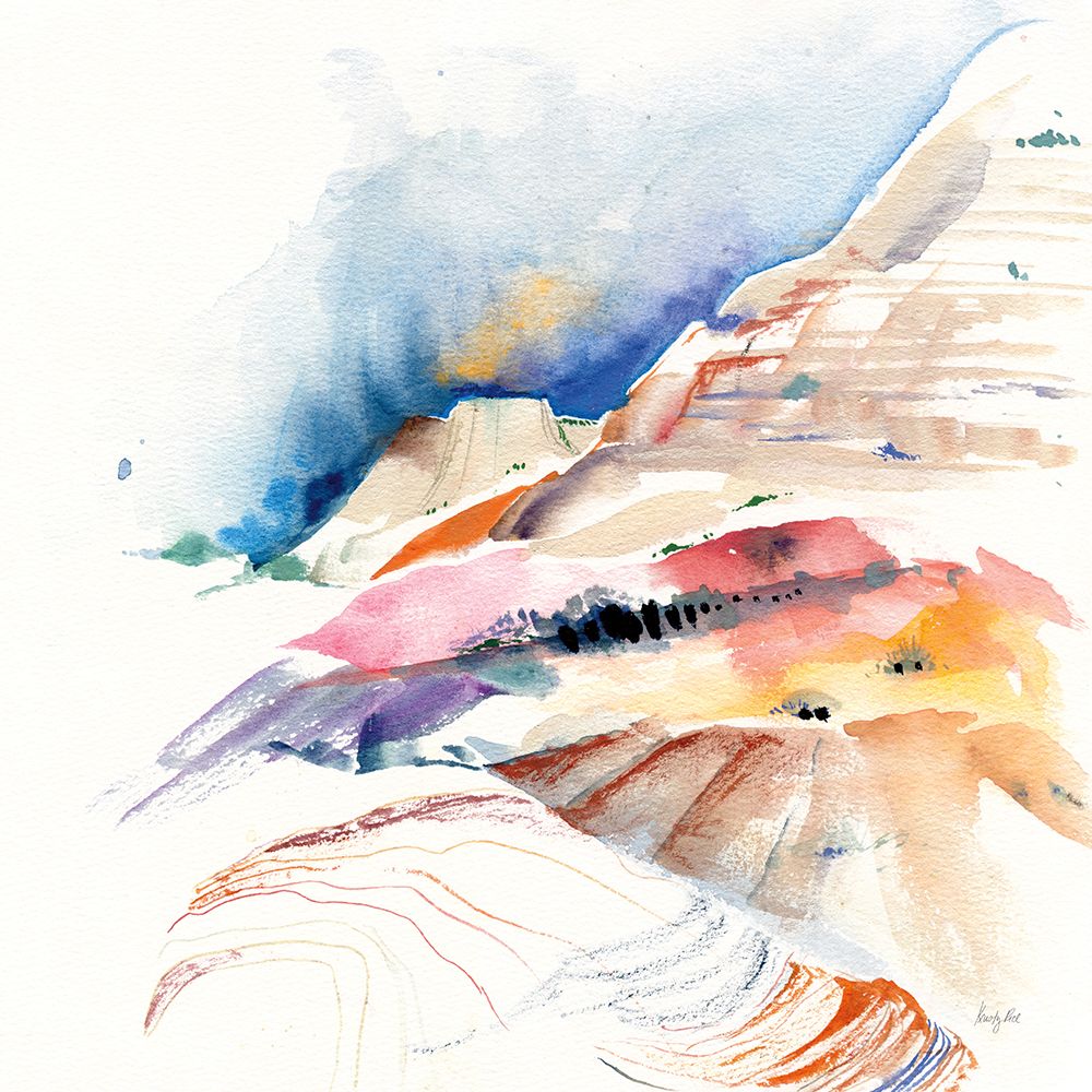 Desert Hike art print by Kristy Rice for $57.95 CAD
