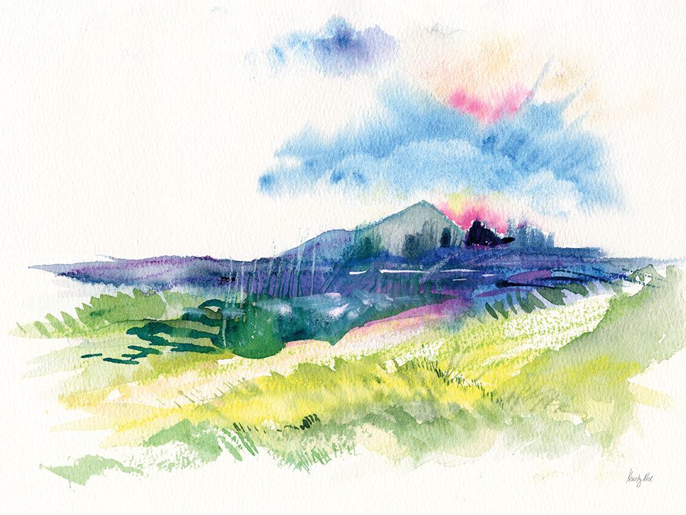 Mountains Majesty art print by Kristy Rice for $57.95 CAD