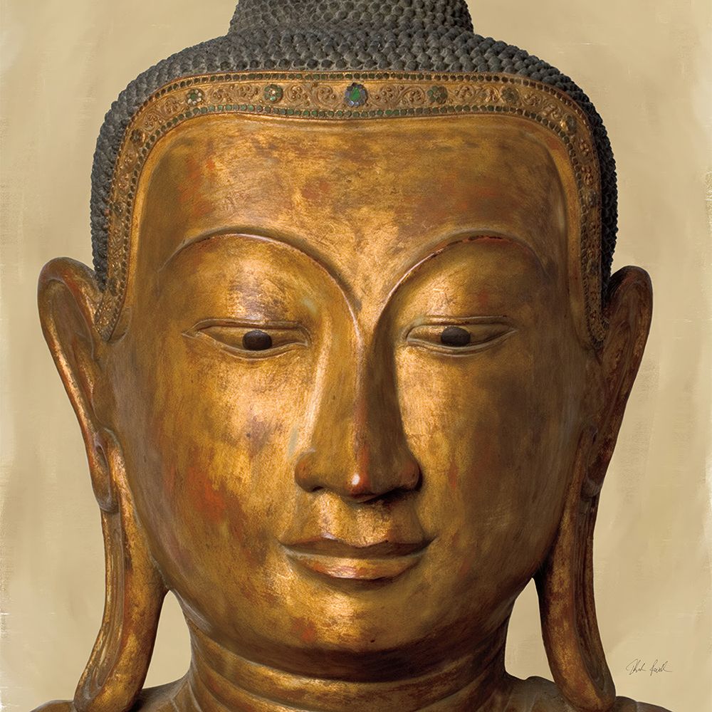 Golden Buddha art print by Deborah Revell for $57.95 CAD