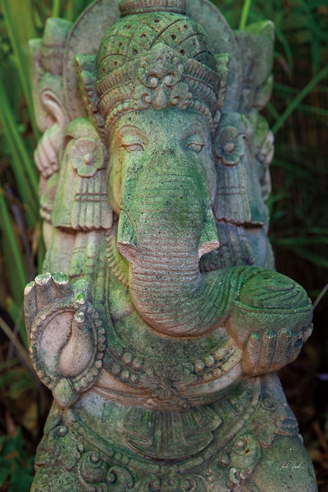 Ganesha Statue art print by Deborah Revell for $57.95 CAD