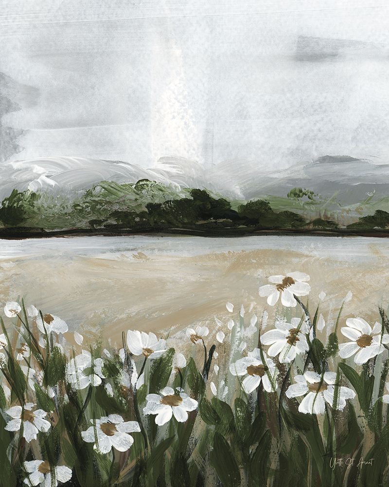 Wildflowers Among the Landscape Light art print by Yvette St. Amant for $57.95 CAD