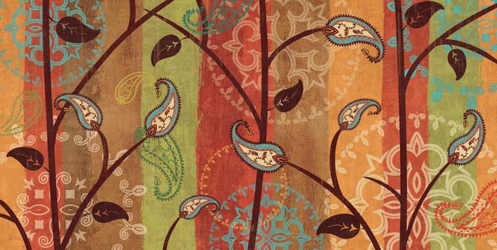 Paisley Garden art print by Veronique Charron for $57.95 CAD