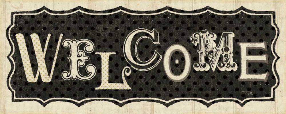 Room Signs IV - Welcome art print by Pela Studio for $57.95 CAD