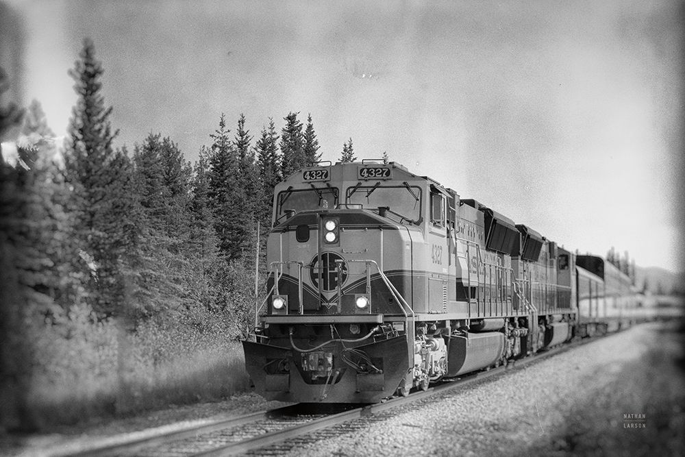 Alaskan Train art print by Nathan Larson for $57.95 CAD