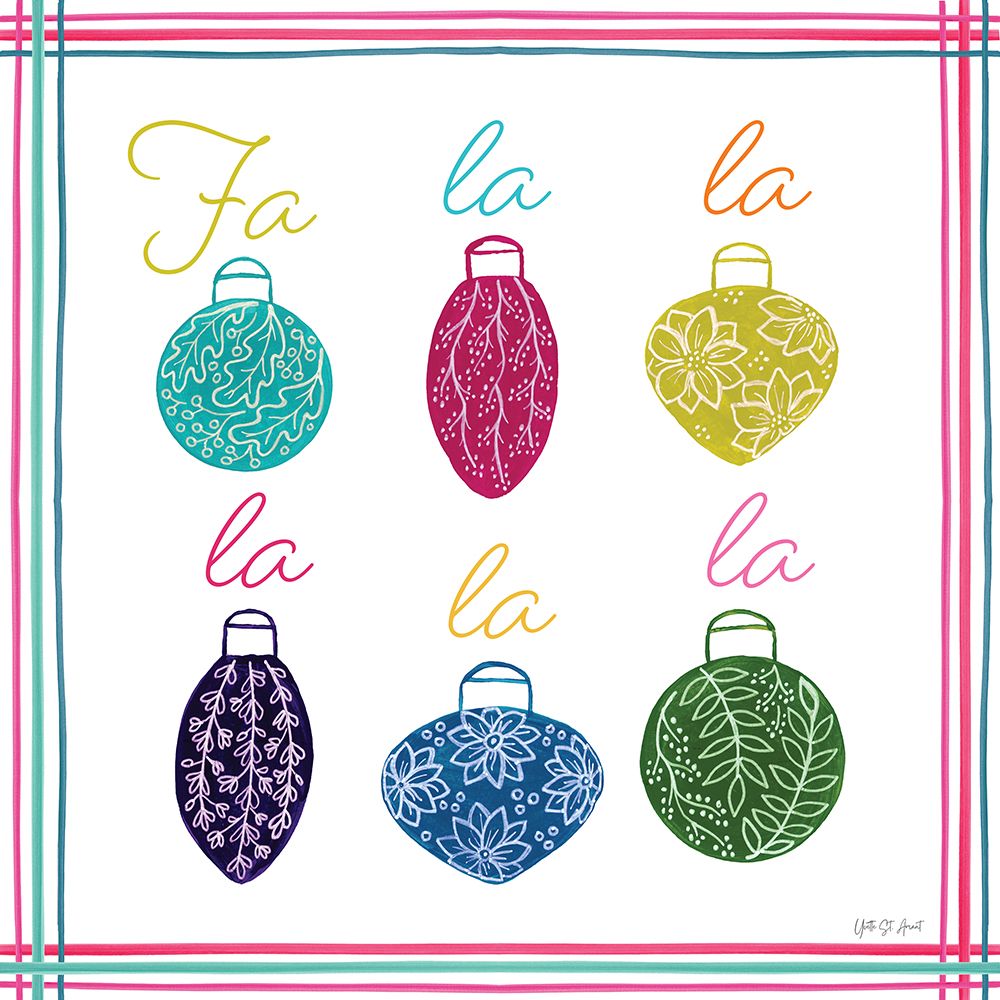 Singing Ornaments art print by Yvette St. Amant for $57.95 CAD