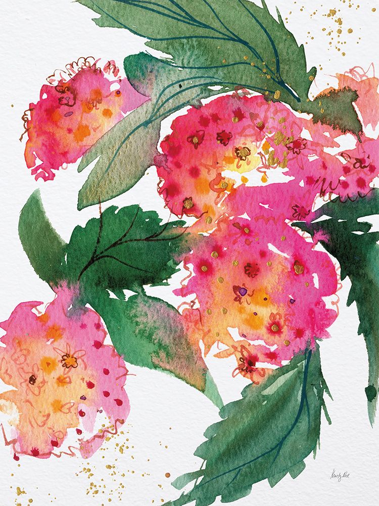 Summer Hydrangeas art print by Kristy Rice for $57.95 CAD