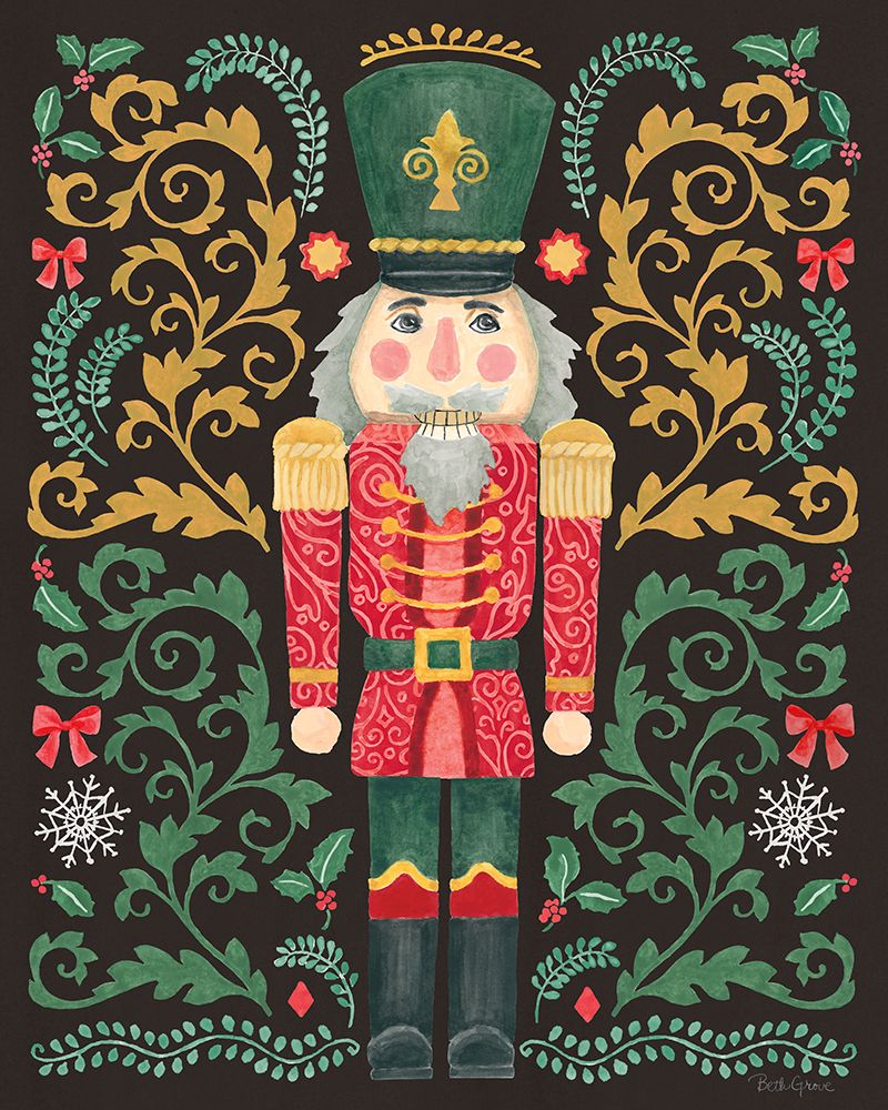 Decorative Holiday II art print by Beth Grove for $57.95 CAD
