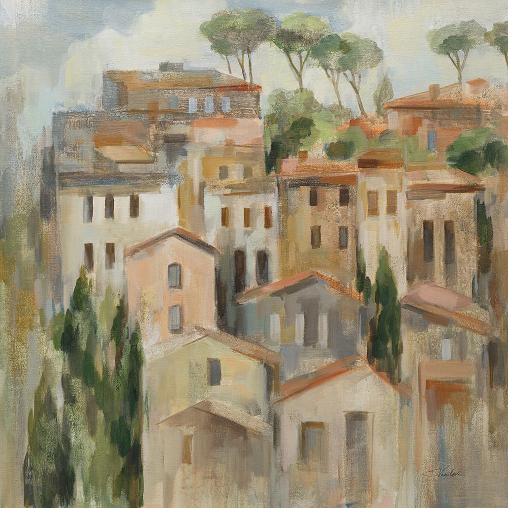 Pines and Florence art print by Silvia Vassileva for $57.95 CAD