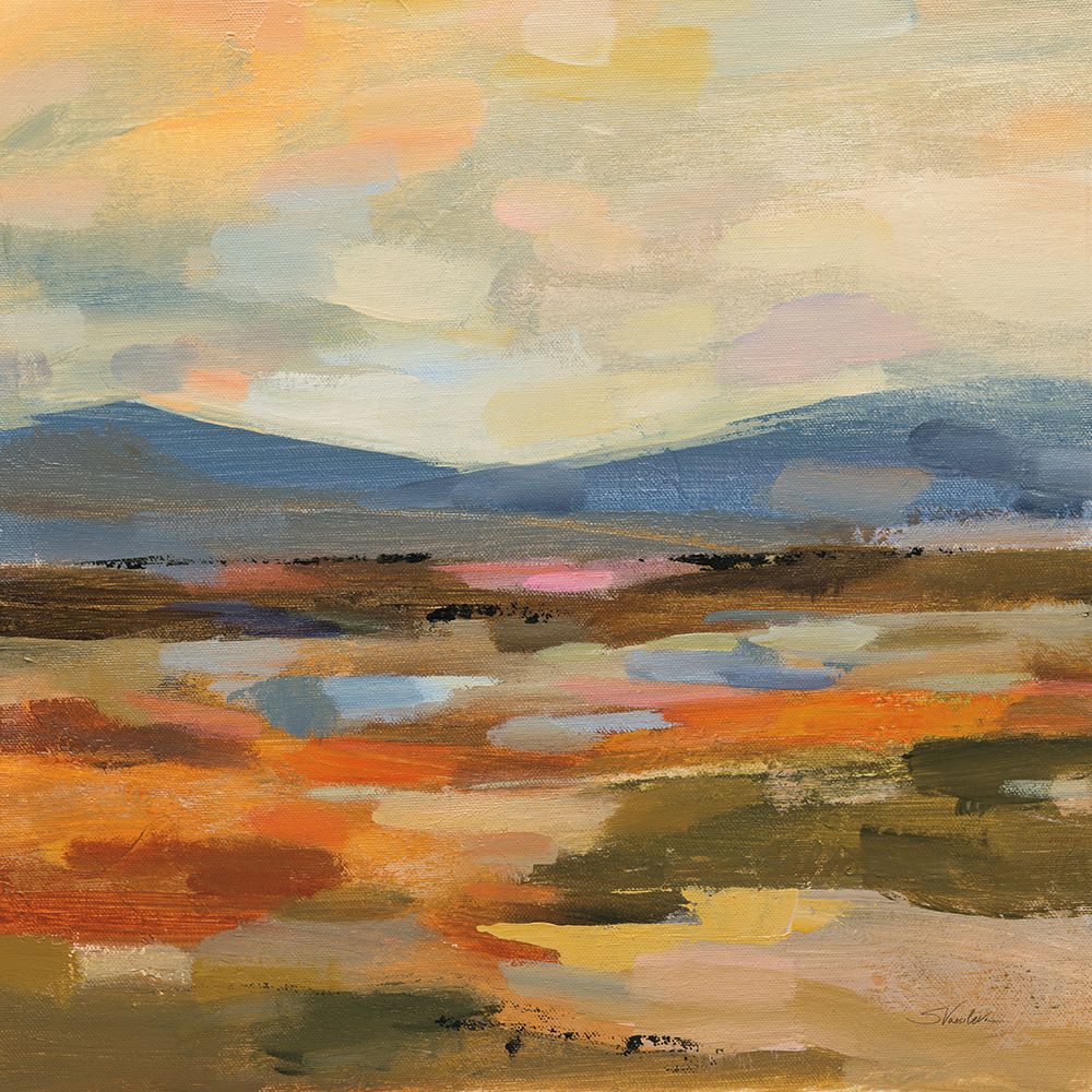 Distant Mountain I art print by Silvia Vassileva for $57.95 CAD