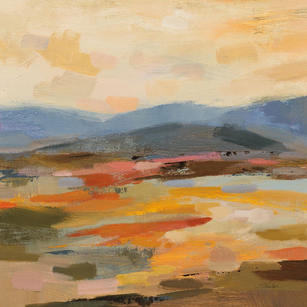 Distant Mountain II art print by Silvia Vassileva for $57.95 CAD
