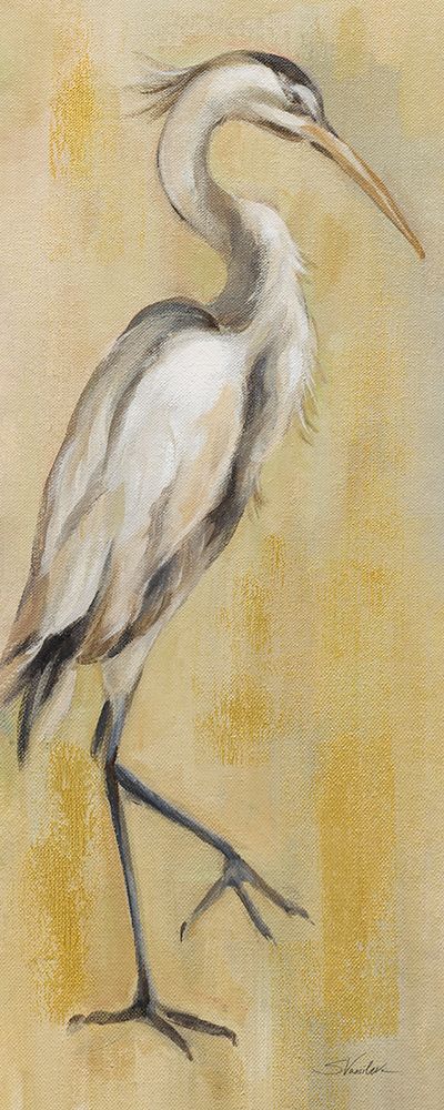 Vintage Heron I art print by Silvia Vassileva for $57.95 CAD