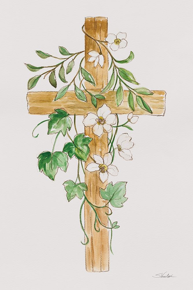 Cross IV art print by Silvia Vassileva for $57.95 CAD