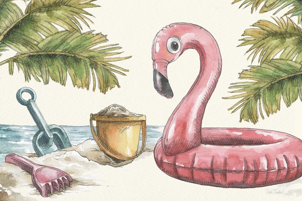 Vintage Summer II art print by Leslie Trimbach for $57.95 CAD