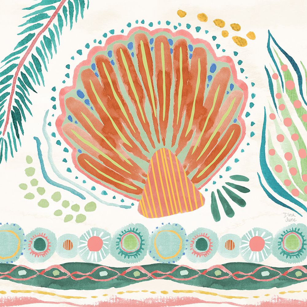 Coastline II art print by Dina June for $57.95 CAD