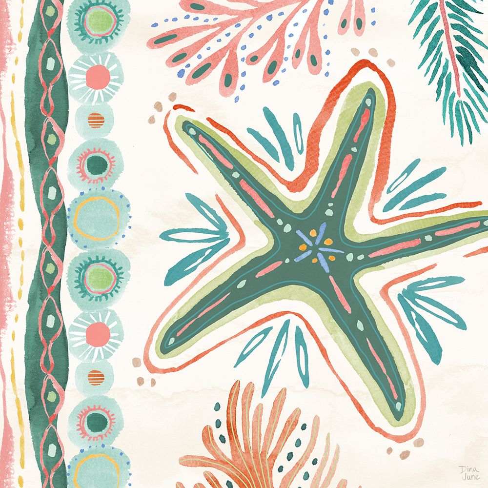 Coastline IV art print by Dina June for $57.95 CAD