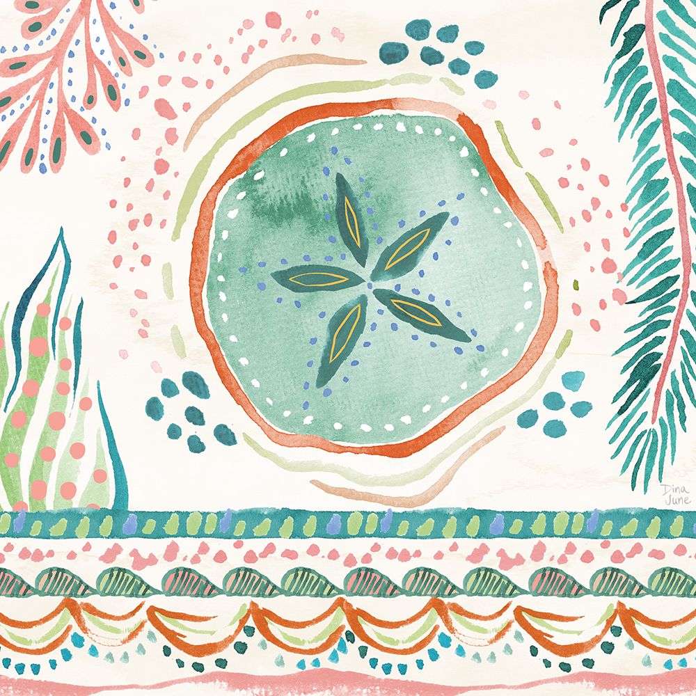 Coastline V art print by Dina June for $57.95 CAD