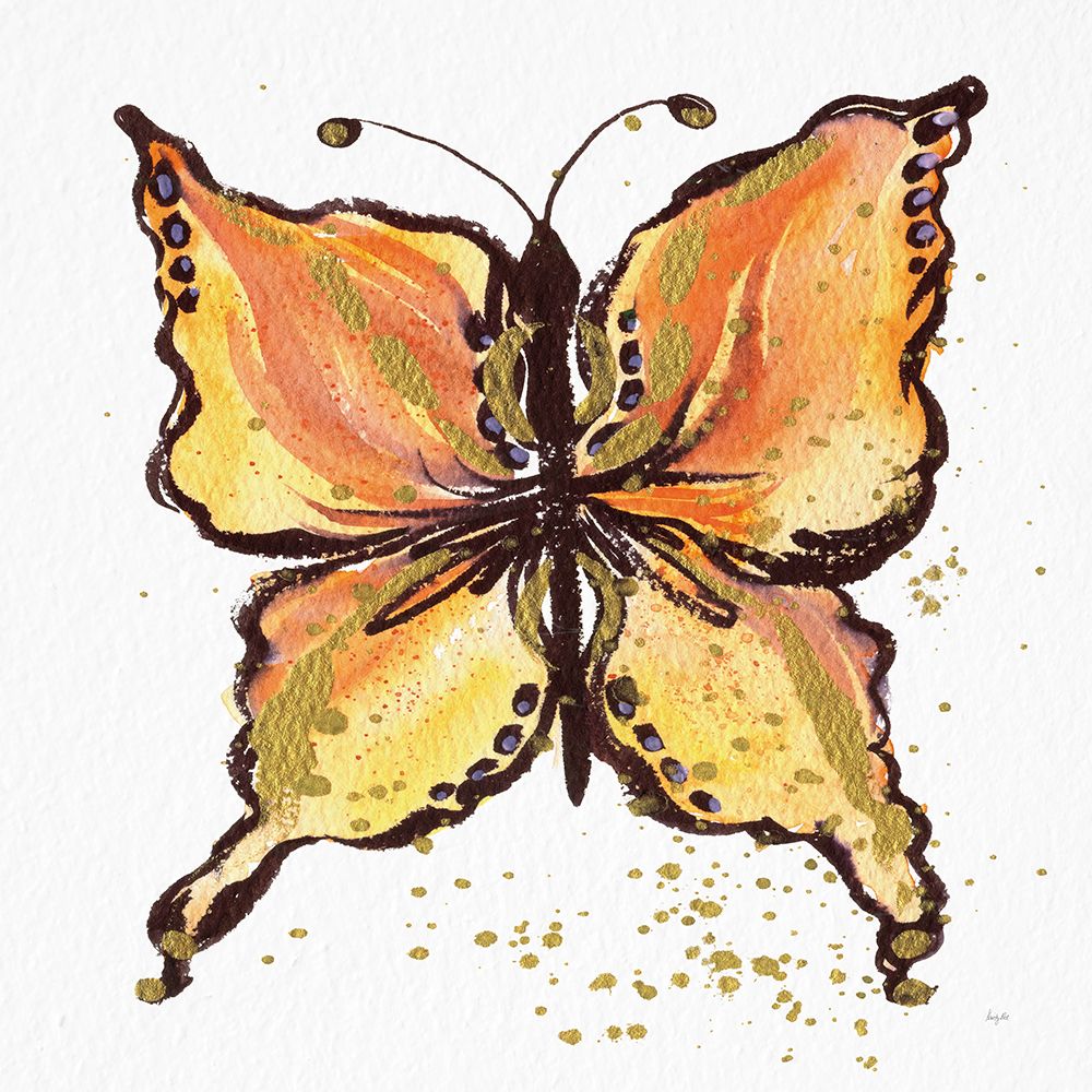 Jewel Butterfly II art print by Kristy Rice for $57.95 CAD