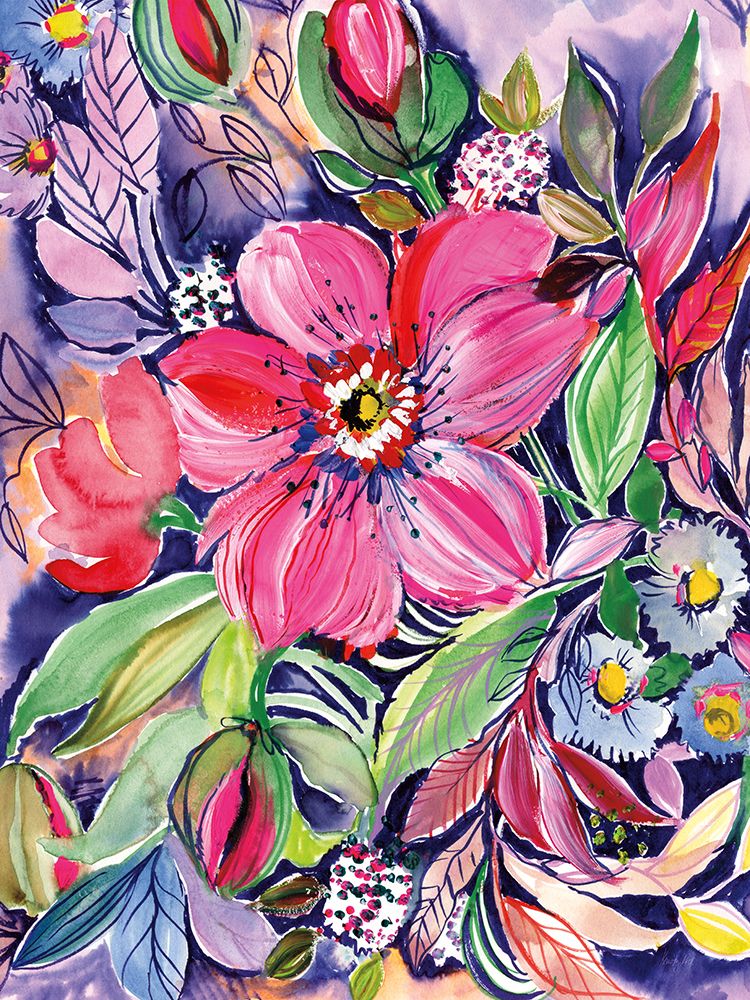 Jewel Garden art print by Kristy Rice for $57.95 CAD
