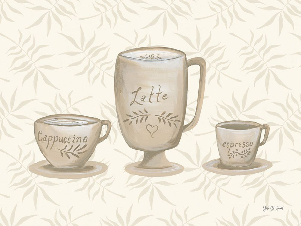 Specialty Coffee art print by Yvette St. Amant for $57.95 CAD