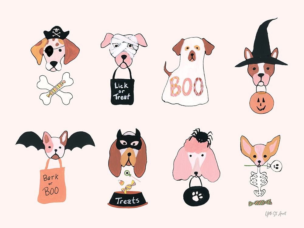 Lick or Treat X art print by Yvette St. Amant for $57.95 CAD