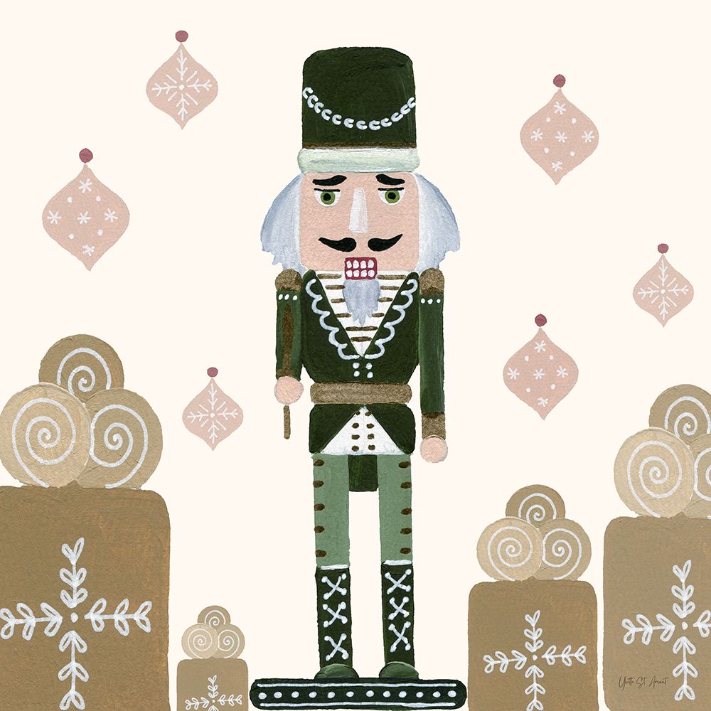 Vintage Nutcrackers IV art print by Yvette St. Amant for $57.95 CAD